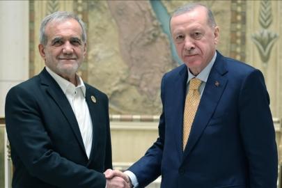 Cumhurbaşkanı Erdoğan, Mesud Pezeşkiyan ile telefonda görüştü