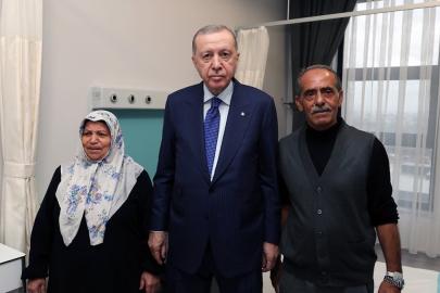 Cumhurbaşkanı Erdoğan'dan Aydın Şehir Hastanesi'ndeki hastalara ziyaret