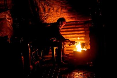 Gazze'de soğukta yaşam mücadelesi