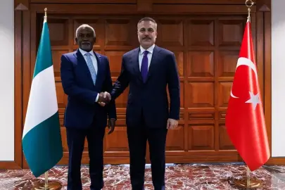 Hakan Fidan, Nijeryalı mevkidaşı ile bir araya geldi