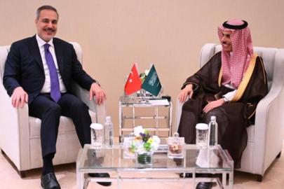Hakan Fidan, Suudi Arabistanlı mevkidaşı ile görüştü