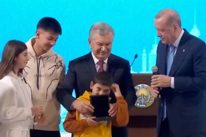 Hatay'da, Özbekistan'ın desteği ile kurulan deprem konutlarının anahtar teslimi yapıldı