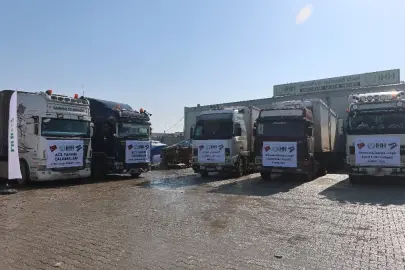 İHH, Ayn el Arab’da çatışmalardan etkilenen sivillere insani yardım yolladı