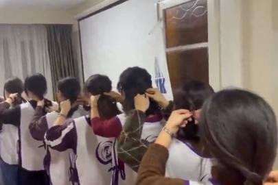 Sağlık Emekçileri Sendikası'ndan DEM'in saç örme akımına destek