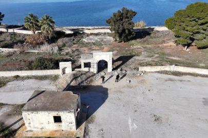 Suriye'deki Süleyman Şah Türbesi'nin son hali görüntülendi