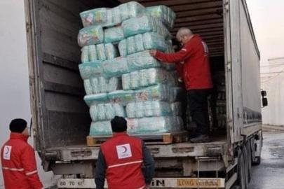 Türkiye, Suriye'nin Ayn el-Arab bölgesine 11 tır insani yardım malzemesi gönderdi