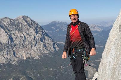 73 yaşında, dağcılık yaşam biçimi