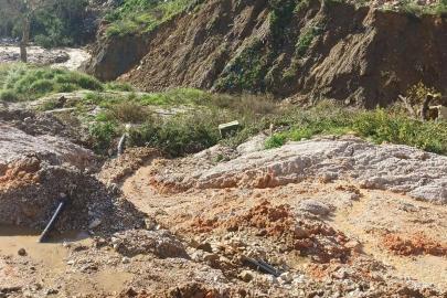 Antalya'da kuvvetli yağış 7 ilçede hasara neden oldu, mahsur kalan hayvanlar kurtarıldı (6)