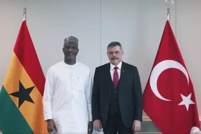 Bakan Çiftçi, Ganalı mevkidaşını ağırladı