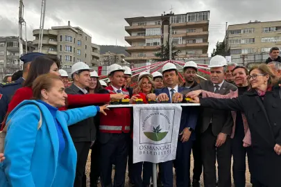 Bursa Osmangazi’de Macide Gazioğlu Kreş ve Gündüz Bakımevi’ne temel atıldı