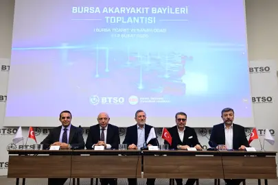 Bursa’da akaryakıt bayileri toplandı... Artan maliyetler sektörü zorluyor