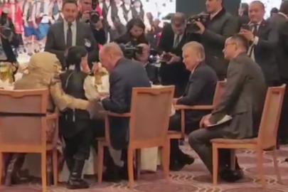 Cumhurbaşkanı Erdoğan'ın ilgiyle izlediği Talha konuştu