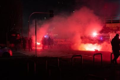 İtalya'da Kış Olimpiyat Oyunları'na karşı protestolar düzenlendi