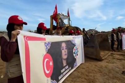 Yıldız Tilbe'den Gazze'ye 300 bin dolarlık yardım: Çadır kent inşaatı başladı