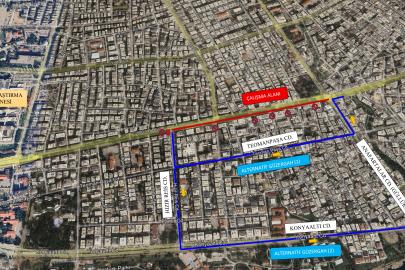 100. Yıl Bulvarı’nda, asfaltlama kapaması