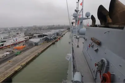 Anadolu Türk Deniz Görev Kuvveti dönüş yolunda