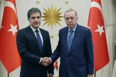 Cumhurbaşkanı Erdoğan, Barzani ile görüştü