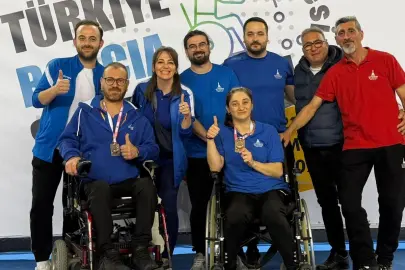 İzmir'in boccia takımı, bronz madalya ile döndü