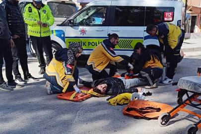 Plakasını kapattığı motosikletle polisten kaçarken kaza yaptı; 392 bin 500 lira ceza uygulandı