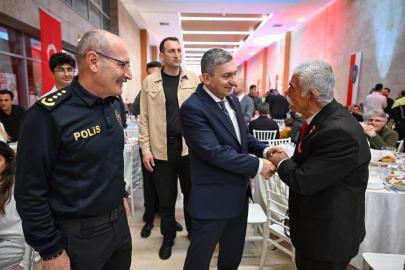 Şehit aileleri ile gaziler onuruna iftar