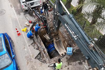 Ekonomik ömrünü tamamlamış 35 yıllık vana değiştirildi