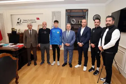 Kayseri Talas Spor Fabrikası'nda milli gurur