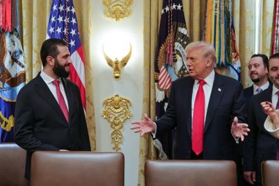 ABD Başkanı Trump, Suriye Cumhurbaşkanı Şara ile görüştü