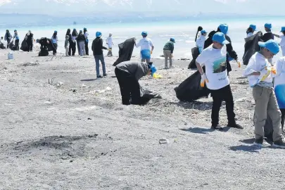 Çevre için seferber oldular