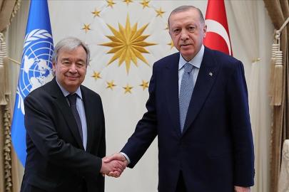 Cumhurbaşkanı Erdoğan, BM Genel Sekreteri Guterres ile telefonda görüştü