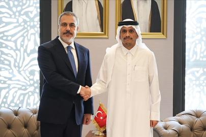 Dışişleri Bakanı Fidan, Katar Başbakanı Al Sani ile görüştü