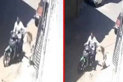 Gaziantep'te kızını darbedip motosikletle saçından sürüklemişti: O cani baba gözaltına alındı!