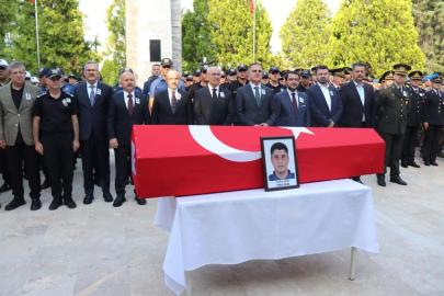 KADES ihbarına giden polis şehit oldu. Denizli’de toprağa verildi