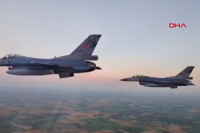 Kozan’da muharip uçak gösterisi, heyecanlı anlara sahne oldu