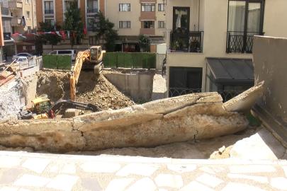 Kağıthane'de korku dolu anlar. Mutfağı artık balkon oldu