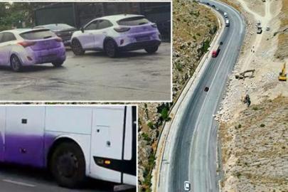 Akılalmaz olay! Araçların rengini değiştiren yol için ilginç çözüm