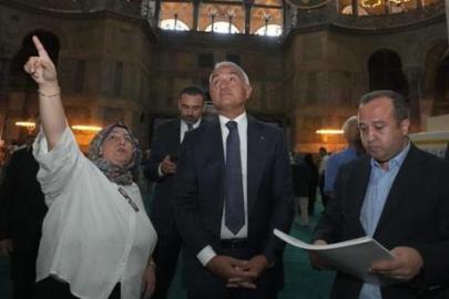 Ayasofya'da Cumhuriyet tarihinin en kapsamlı restorasyonu hız kesmiyor