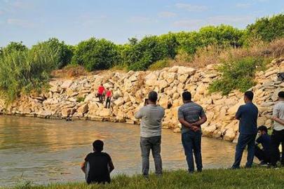 Ceyhan Nehri'nde akıntıya kapılıp kaybolan 2 çocuk aranıyor
