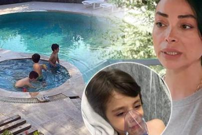 Havuz keyfi kabusa döndü! 5 yaşındaki Karan ölümden döndü: Bir baktım arkasından kan fışkırıyor