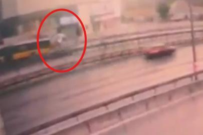 Küçükçekmece'de 3 kişinin öldüğü kazanın görüntüleri ortaya çıktı