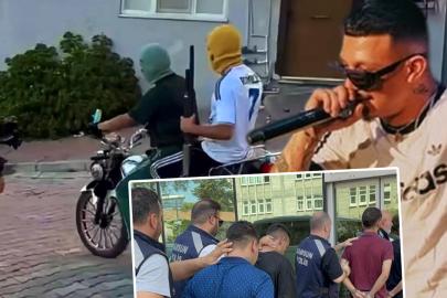 Rapçi Keskin'e klipte silah kullanma gözaltısı