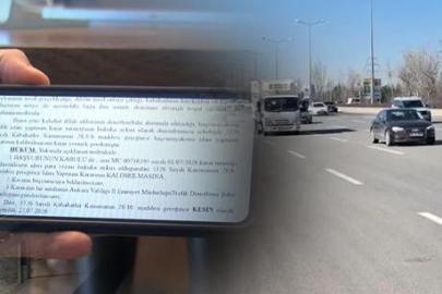 Tüm sürücüleri ilgilendiren karar! Tutanaktaki detayı fark etti, 10 bin TL'lik cezadan kurtuldu