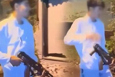 14 yaşındaki çocuk kalaşnikofla dehşet saçtı! Polisi şoke eden detay koltuk süngerinin içinden çıktı
