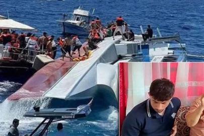 Batan gemiden sağ kurtulan kazazede annesini arayıp 'Biz ölüyoruz, hakkını helal et' dedi
