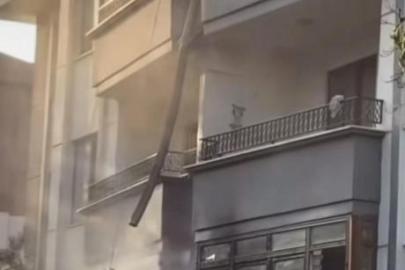 Bursa'da elektrikli araç şarj istasyonunda yangın! Alevler daireye sıçradı