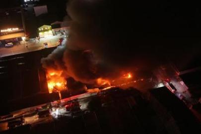 Eskişehir'de Sanayi Sitesi'nde korkutan yangın! Çok sayıda ekip bölgeye sevk edildi