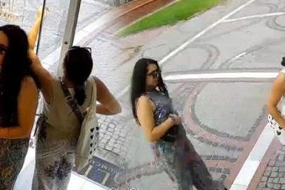 Güvenlik kamerası her şeyi ortaya çıkardı! İki kadın Bulgaristan’a kaçtı