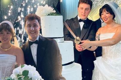 İrlanda’da başlayan aşk Ünye’de düğünle taçlandı! Ordu’ya Çinli gelin: Yakında mısır ekmeği de yapacak