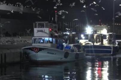 İstanbul’da av yasağı bitti ve ilk balıklar bu gece avlandı