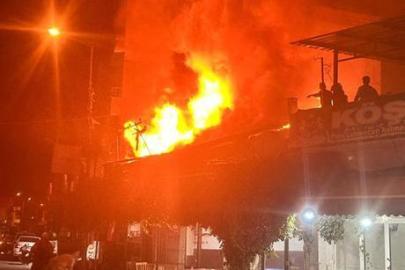 İzmir Ödemiş'te ekmek fırını yangını