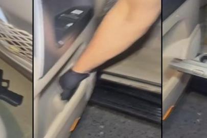 Küçükçekmece’de denetimde yakalandılar! Araçtan 2 ruhsatsız tabanca ve çakar çıktı